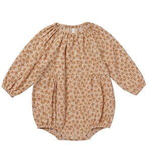 Rylee + Cru Long Sleeve Bubble Romper Primrose